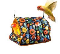 Bird Cage Bed - Thermoregulated Hidden Chamber, Soft Arctic Refuge, Soft Sleeping Space, Safe Night Nest, Quiet & Quiet Cabin | Bird Heat Support Enhancing