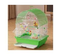 Bird Cage Bird Cage Parrot Cage Special Ecological Villa Large Home Use Pet House(Green)
