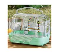 Bird Cage Bird Cage Parrot Outdoor Cage Outdoor Luxury Villa Special Small Portable Portable Bird Cage Parrot Cage(Green)