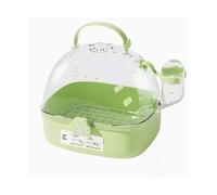 Bird Cage Bird Cage Parrot Take-away Home Portable Transparent Viewing Transport Cages(Green)