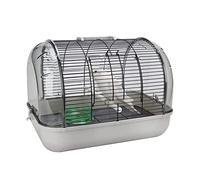 Bird cage, bird cages Birdcages Clear Bird Cage Portable Pet Bird Travel Cage Creative Bird Carriers Small Durable Bird House Carrier(Gray small size)