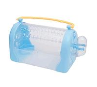 bird cage， bird cages Birdcages Portable Breathable Bird House Carrier Clear Flight Cage Lightweight Pet Travel(Blue)
