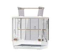 bird cage, bird cages Large Bird Cage Clear Ornamental Birdcages Luxury Breeding Carriers Square Flight(Style B)
