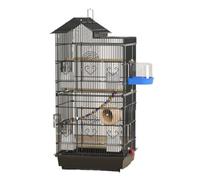 Bird Cage Bird House Metal Bird Flight Cage Large Bird Cage Parrot Cage With Pull-out Tray For Bird Bird Carrier Bird Cages