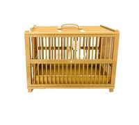 Bird Cage/Birdcages Bathing Cage Bird Cage Rectangular Parrot Cage Plastic Household Bird Cage Starling Parrot Bathing Cage Made of Wood Birdcage Parrotlets,Brass