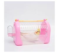 Bird Cage/Birdcages Panoramic Outing Bird Cage Carry Parrot Bird Cage Portable Transport Cage Portable Transparent Cage Tiger Skin Canary Birdcage Parrotlets,Gray