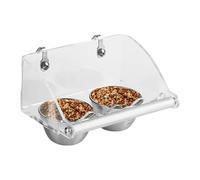 Bird Cage Bowls, Convenient To Install, 15.3x10.2x9.5cm, Parrot Feeder, Parrot Feeder Drinker, Built To Last, For Parakeets Macaws Canaries Parrots Finches Small Animals