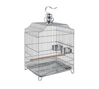 Bird Cage Budgerigar Cage Can Bring Breeding Box Large Stainless Steel Bird Cage Starling Can Bathe Hanging Cage for Small Birds Pet House