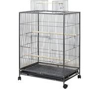 Bird Cage, Budgie Cage, Bird Cage Portable Hanging Parrot Bird Cages For Cockatiels Parakeets Lovebirds Flight Perches Birdcage