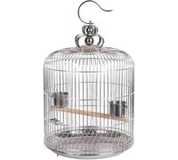 Bird Cage, Budgie Cage, Parakeet Bird Cage Hanging Bird Cage With Stand For Small Parrot Canary Parakeets Finches Macaw Cockatiels(40x40x67cm)