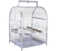 Bird Cage, Budgie Cage, Stainless Steel Bird Cage Large Parrot Go Out Cage Large Bird Cage Pigeon Pairing Cage