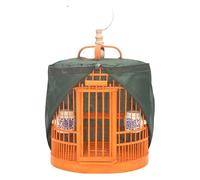 Bird Cage, Budgie Cage Vintage Bird Flight Cage With Portable Hook Birdcage With Solid Wood Rolling Stand Portable