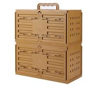 Bird Cage, Budgie Cage Vintage Rectangular Pet Shop Display Bird House Portable Travel Birdcage For Small Birds Portable(2-pc)