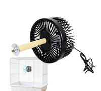 Bird Cage Cooling Fan | 2 Speeds Quiet Indirect Air Flow | Cat Cage Cooling Fan | for Parrots Cats Canaries Parakeets Cockatiels Lovebirds Conures