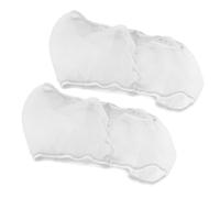 Bird Cage Cover, Bird Cage Liner Seed Catcher Universal Parrots Accessories 2PCS Adjustable Elastic Band Polyester Mesh Cover for Seed Guard (S)