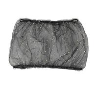 Bird Cage Cover Birdcage Catcher for Budgies Parakeet Square Round Cages Black