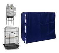 Bird Cage Cover Covers For The Night - Light Blocking Washable Square - Night Protective Case For Parrot Cage - Playing, Sleeping, Home, Indoor, Parakeets, Budgies, Balcony, Daily Z