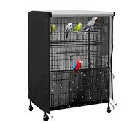 Bird Cage Cover,Universal Waterproof Breathable Protection - Bird Cage Enclosure | For Pets Budgies Canaries Perches Nests Living Room Home Indoor Outdoor Garden