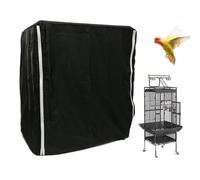Bird Cage Cover Windproof Light-Proof Waterproof Crate Cover for Large Birds, Durable Material, Protects from Sunlight and Wind, Ideal for Indoor Outdoor Use