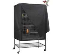 Bird Cage Covers for the Night - Waterproof Dustproof Oxford Cloth Cage Covers - Adjustable Protective Cover with Two Handles on Top, Ois Cage Supplies