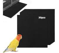 Bird Cage Disposable Liner, 30 Pcs, 18 X 20 Inches Large Bird Cage Liner, Absorbent Water Felt Lining Pad, Cuttable Bird Cage for Hamsters, Parrots, Rabbits, Guinea Pigs, Parakeets