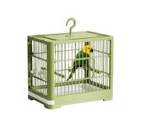 Bird Cage - Easy Clean Bird Habitat | Small Nest Cage, Breathable House, Portable Carrier, Compact Enclosure, Lovebird Habitat Enclosure For Lovebirds And Cockatiels