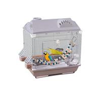 Bird Cage | Escape Proof Lightweight Transport Container - Small Animal Carrier and Cockatiel Cage | For Indoor Camping Outdoor Home Canaries Inseparable Conures