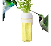 Bird Cage Feeder - 50g Water Storage Design Feeder for Keep Greens Fresh, Pet Food Container for Parrots, Parakeets, Lovebirds, Cockatiels, Finches, Sparrows, and Conures
