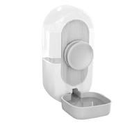 Bird Cage Feeder - Automatic Seed Dispenser, Clear Hydration Station with Spill Proof Design, Sturdy Acrylic Aviary Accessory, Ideal for Cockatiels Lovebirds And Small Species