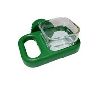 Bird Cage Feeder Bowl With Clamp Clear Feeding Food Cup For Parrots Cockatiels And Small Birds Budgies Feeding Cup