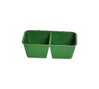 Bird Cage Feeder Cups,2 in 1 Bird Cage Feeders and Waterers | No Bird Feeder for Cage for Hamster, Cat, Chicken, Bunny, Guinea, Budgie, Aviary, eons