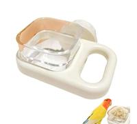 Bird Cage Feeder - Pet Feeding Bowl, Transparent Bird Cage Feeding Bowl | Parrot Feeder Pet Feeder with Clamp, Peony Feeder, Cocachiel, Little Sun