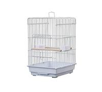 Bird Cage for Small and Medium Birds - Large Flight Cage with Handles, Ideal for Cockatiels, Parakeets, and Finches - Perfect Breeding Cage