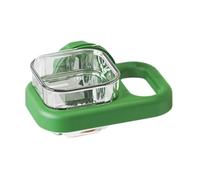 Bird Cage Hanging Bowl with Clip Function Clear Feeding Cup Bird Cage Feeder Love Bird and Other Pet Bird Lovebird Feeder Cup with Clip