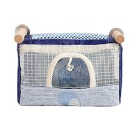 Bird Cage - Hanging Parrot House - Breathable Soft Material with Bell - Small Animal Shelter | Promotes Rest and Sleep Play for Cockatiels, Budgies, Agapor