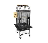 Bird Cage Large Parrot Macaw Canary Finch Breeding Bird Metal Cage Black Vein Color Flight Cage