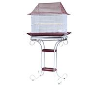 Bird Cage Large Stainless Steel Bird Cage Spacious Bird Carriers With Pull Out Tray Birdcages For Home Pet Shop Birdcage Novel design