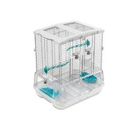Bird Cage Made of Acrylic Wire Parrot Large Size Deep Base Easy to Clean Parrot Cage(Small)