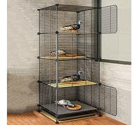 Bird Cage Metal Parakeet Cages With Removable Pull-out Tray Pigeon Training Cages For Parrot Cockatiel Lovebird Pigeon Chickens Ducks Geese And Other Poultry (Size : 37 * 37 * 150cm)
