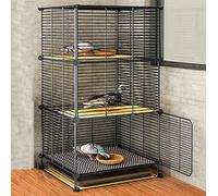 Bird Cage Metal Parakeet Cages With Removable Pull-out Tray Pigeon Training Cages For Parrot Cockatiel Lovebird Pigeon Chickens Ducks Geese And Other Poultry (Size : 37 * 37 * 115cm)