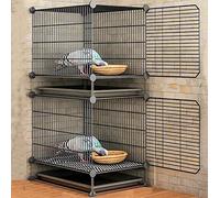 Bird Cage Metal Parakeet Cages With Removable Pull-out Tray Pigeon Training Cages For Parrot Cockatiel Lovebird Pigeon Chickens Ducks Geese And Other Poultry (Size : 39 * 39 * 95cm)