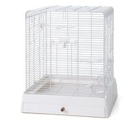Bird Cage, Parakeet Cages, for Small and Medium-sized Parrots such as Budgies, Munias, Peonies, Pearls, Cockatiels, etc(White)