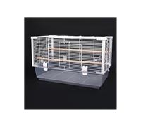 Bird Cage Parrot Bird Cage Landscape Cage Deepening Chassis Small Bird Four Sides Horizontal Wire Viewing Cage Parrot Cage