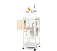 Bird Cage, Parrot Cage, Large Parrot Cage Ornamental Bird Cage Bird Cage With Sliding Door