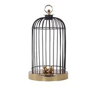 Bird Cage Parrot Cage Modern New Chinese Metal Bird Cage Home Living Room Hallway Decoration Decoration Hotel Cafe Decoration Suitable For Sending Boss Colleagues And Friends Bird Feeders Budgie Cage