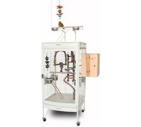 Bird Cage, Parrot Cage, Ornamental Bird Cage Transparent Bird Cage Large Parrot Breeding Cage