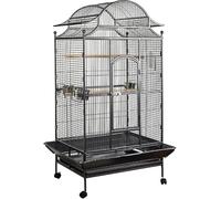 Bird Cage, Parrot Cage, Portable Hanging Parrot Bird Cages for Cockatiels Parakeets Lovebirds Flight Perches Birdcage