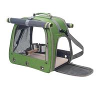 Bird Cage Parrot Carrier with Perch for Parakeet Lovebird African Gray Cockatiel Conure Hiking Pet Travel