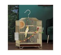 Bird Cage Parrot Household Electroplating Breeding Parrot Cage