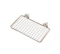 Bird Cage Parrots Resting Platform Stainless Steel Net Bird Perch Stand Shelf For Enhances Comfort And Air Circulation